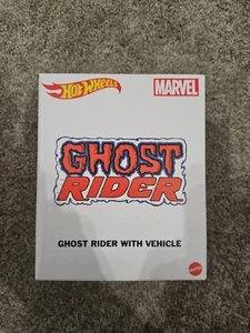 2022 SDCC MATTEL HOT WHEELS GHOST RIDER MOTORCYCLE VEHICLE MARVEL - Picture 1 of 3
