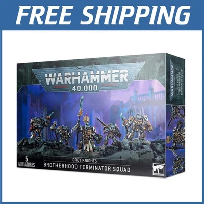 Grey Knights Terminator Squad Warhammer 40K - Image 1 of 4