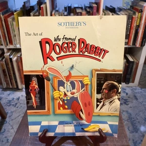 THE ART OF WHO FRAMED ROGER RABBIT SOFTCOVER CATALOG - SOTHEBY'S ANIMATION 1989 - Picture 1 of 8
