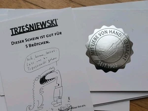 Trzesniewski Wien 20 Gutscheine a 5 Brötchen - Bild 1 von 1