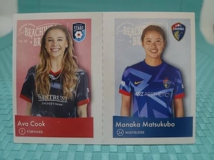 2025 NWSL Parkside Volume 1 Beachwood Brand Ava Cook Manaka Matsukubo - Picture 1 of 2