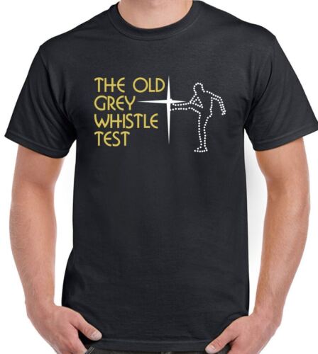THE OLD GREY WHISTLE TEST T-Shirt Mens Retro Music TV Programme Show Vinyl Lp