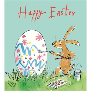 Pack Of 5 Quentin Blake Hoppy Easter Fun Artistic Pack Of Greeting Cards - Picture 1 of 3