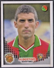 2002-03 Panini Futebol Portugal Stickers #160 Albertino (C.S. Maritimo)