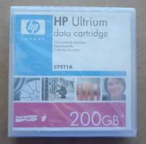 HP C7971A Ultrium 1 LTO1 100/200GB Data Tape Cartridge New! Factory Sealed - Picture 1 of 1