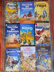Terry Pratchett Sammlung Konvolut 24 Bücher 20 Scheibenwelt * Titel siehe Fotos - Bild 1 von 8