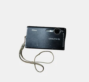 Nikon COOLPIX S7c 7.1 MP Digital Camera 3X Zoom Compact Black - Picture 1 of 5