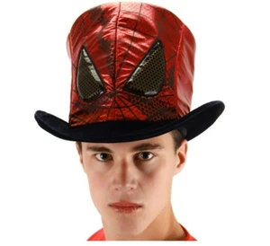 Spider-Man Hat - Movie - Mad Hatter - Marvel - Metallic - One Size - Picture 1 of 1