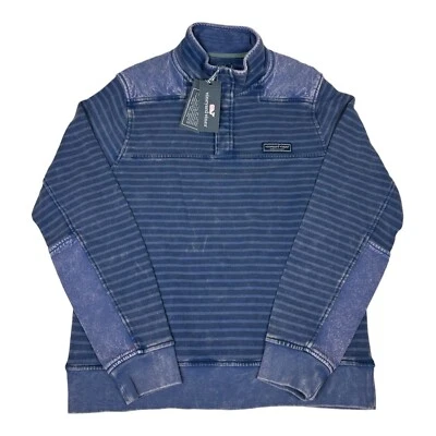 Новый с Ярлыками Vineyard Vines Woodhouse одежды окрашенный Shep рубашка S самогон синяя полоса - Изображение 1 из 4