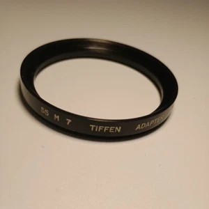 Tiffen 55 M 7 Series 7 Lens Adapter Ring / NO Box But We'll Protected - Picture 1 of 3