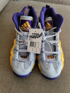 Adidas Crazy 8 Jeremy Lin Los Angeles Lakers S85441 Sneaker Men Us7 - Picture 1 of 7