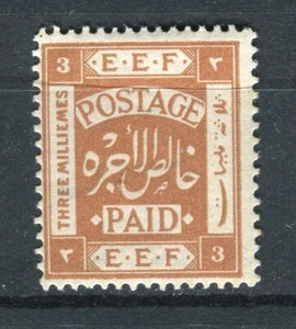 PALESTINE; 1918-20 early EEF Postage issue fine Mint hinged Shade of 3m. value - Picture 1 of 1