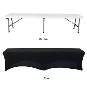 Lifetime Stretch Spandex Folding Bench Covers for weddings & parties - Picture 1 of 21