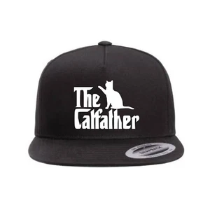 Katzenvater Katze Papa Papa Snapback Mütze, Trucker Cap, Custom Mütze Unisex Kitty - Bild 1 von 1