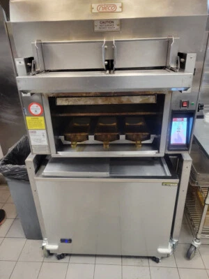 Transportador de engorde Nieco MV63-3-G usado gas Mfg. Fecha 18/08/23 Foto 1 de 4