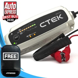 CTEK MXS 5.0 12v Car Bike Van Smart 8 Step Fully Automatic Battery Charger +Mat✅ - Picture 1 of 23