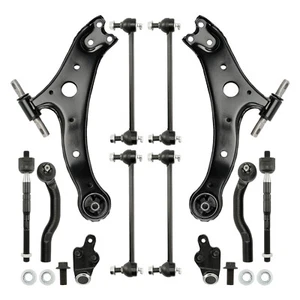 12PC NEW Front Lower Control Arm Kit fits 2007-2010 2011 TOYOTA CAMRY - Foto 1 di 10