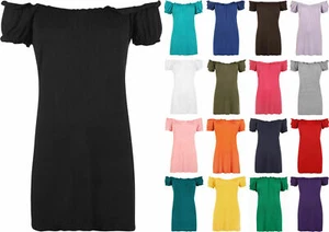 SCHULTERFREIES DAMENOBERTEIL BOHO ELASTISCH GERAFFT GYPSY UK 14–28 - Bild 1 von 23