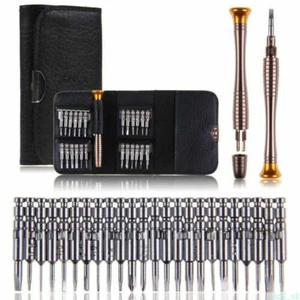 Juego de herramientas Torx destornillador de precisión reparación de mini gafas pequeñas 25 en 1 - Imagen 1 de 9