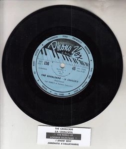 THE REBELS OF ADRIANA CELENTANO The Cavalcade (La Cavalcata) 45 record NEW RARE! - Foto 1 di 2