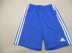ADIDAS Size M (10-12) Boys Stretch Waist Pocket Drawstring Running Shorts 182 - Picture 1 of 7