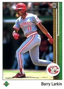 1989 Upper Deck #270 Barry Larkin Cincinnati Reds HOF - Picture 1 of 1