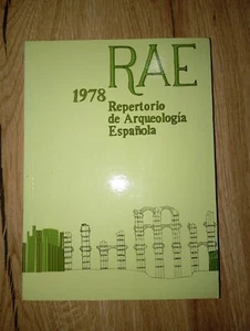 Repertorio de Arqueología Española 1978 - Imagen 1 de 4