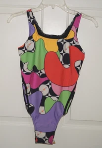 NWT Authentic ADIDAS RICH MNISI Multi Color Women's One Piece Swimsuit Size 10 - Picture 1 of 5