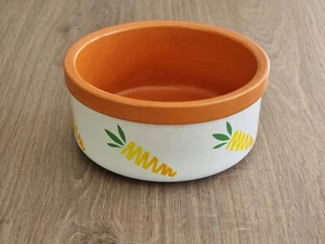 Mason Cash Rabbit Food Bowl Feeding Carrots White Ceramic 12.5cm X 5.5cm - Picture 1 of 3