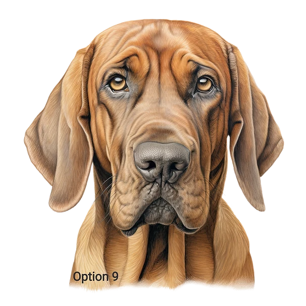 Camisetas/camiseta de raza de perro Bloodhound calidad absorbente Foto 1 de 1