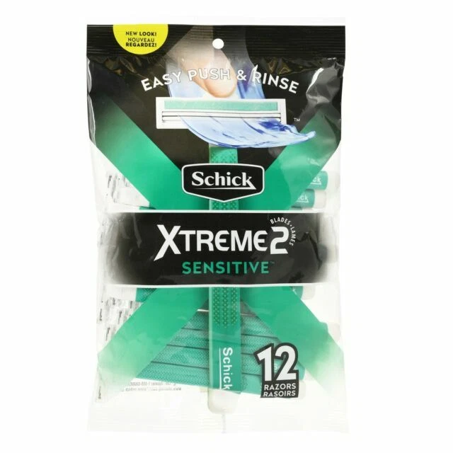 Schick Xtreme 2 Sensitive Disposable Razors - 12 Count