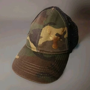 John Deere Toddler Hat Camouflage Black Mesh Snap Back - Picture 1 of 5