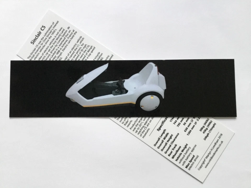 Sinclair C5 Bookmark - Image 1 of 1