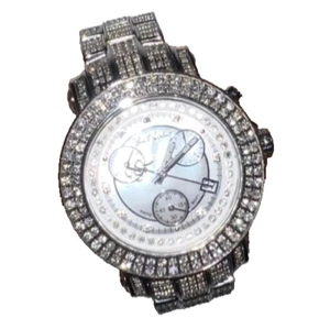Luxury diamond -Authentic Ladies Joe Rodeo Rio JRO39 4.00 CT Diamond Watch - Picture 1 of 8