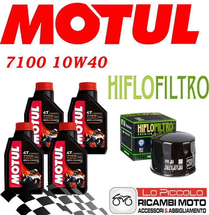 BMW S XR 1000 2015 2016 2017 2018 KIT TAGLIANDO 4 LT MOTUL 7100 10W40 + FILTRO