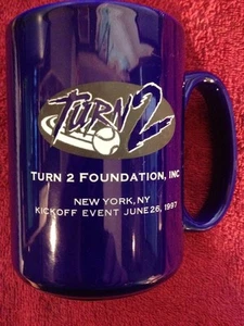 DEREK JETER Turn 2 Foundation Mug June 26, 1997 NYC All Star Cafe NON AUTO - Picture 1 of 12