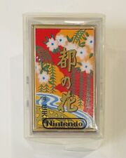 Nintendo Hanafuda/Miyakonohana,都の花/Japanese Playing Cards/Red/New