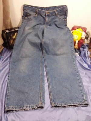 Open Trails Men's W36xL30 Relaxed Fit  Blue Jeans  - Image 1 of 4