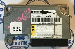 09 Hummer H3 RDC 25984299 Restraint Module OEM - Picture 1 of 2