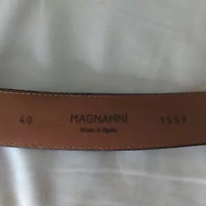 Magnanni Ledergürtel braun 40 - Bild 1 von 5