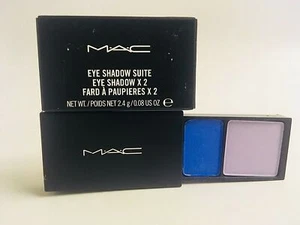 MAC EYE SHADOW SUITE Duo BLUE ZONE - Blue Lavander - Picture 1 of 1