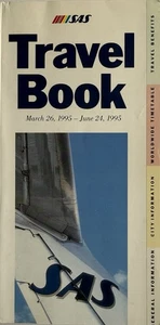 SAS Scandinavian Airlines Timetable - Mar 1995 - Picture 1 of 1