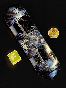 RARE SIGNED Stevie Williams Caged Dog DGK Skateboard Deck Dirty Ghetto Kids AUTO - Picture 1 of 9