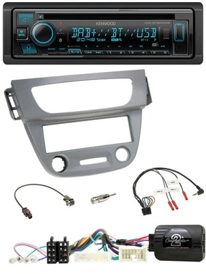 Kenwood Bluetooth DAB CD Lenkrad USB Autoradio für Renault Megane 3 2012-2014 gr - Bild 1 von 4