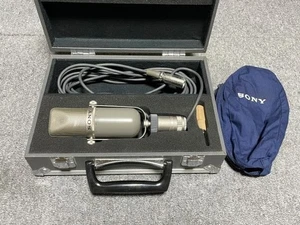 Sony C37P Mic FET Condenser Microphone Vintage Rare Serviced C-37P Tested JP - Picture 1 of 10