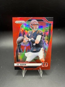 Estuche Panini Prizm Joe Burrow 2024 rojo Prizm venta al por menor SSP Hit #55 - Imagen 1 de 2
