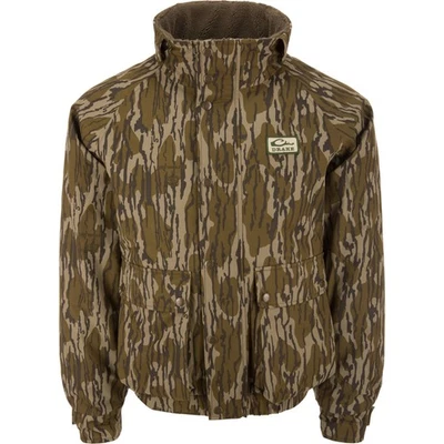 Drake Waterfowl Throwback 80 Insulated Sport Bomber Jacket - Image 1 of 4