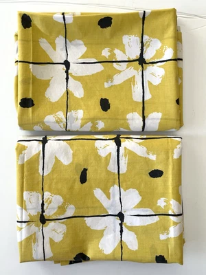 2 Sábanas Planas Doble Floral Percal Vintage Vera Neumann Retro Mod Años 60 70 Foto 1 de 4