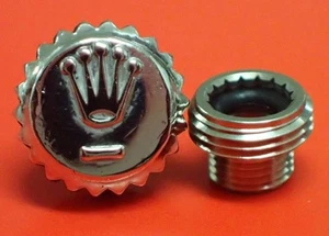 ROLEX 600 0 Crown Tube 6mm Datejust Date 1016 1500 1600 1601 1655 5508 6239 - Picture 1 of 10
