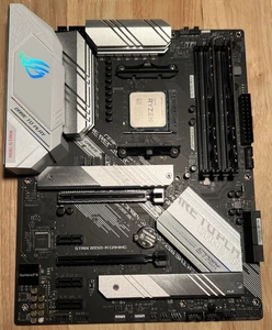 CPU+Motherboard+RAM Combo: ASUS ROG STRIX B550-A GAMING + Ryzen 5 5600X + 8 GB - Picture 1 of 24